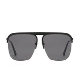 Oversized Gradient Square Sunglasses