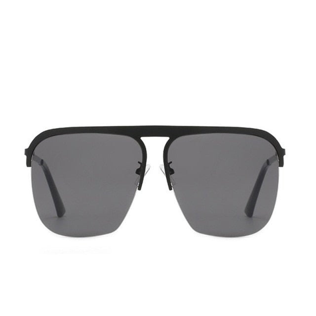 Oversized Gradient Square Sunglasses