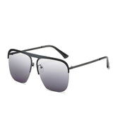 Oversized Gradient Square Sunglasses