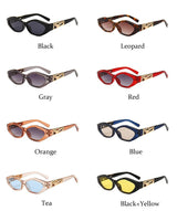 Small Oval Round Sunglasses