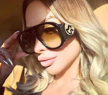 Big Frame Hip Hop Style Retro Sunglasses