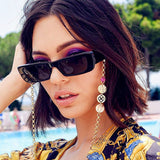 Small Big Frame Square Sunglasses