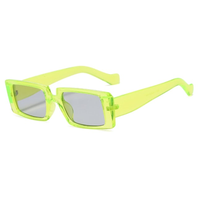Rectangle Vintage Driving Square Sunglasses