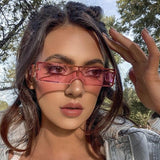 Vintage Alloy Gradient Hip Hop Shade Retro Sunglass