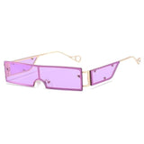 Vintage Alloy Gradient Hip Hop Shade Retro Sunglass