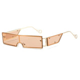 Vintage Alloy Gradient Hip Hop Shade Retro Sunglass