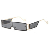 Vintage Alloy Gradient Hip Hop Shade Retro Sunglass