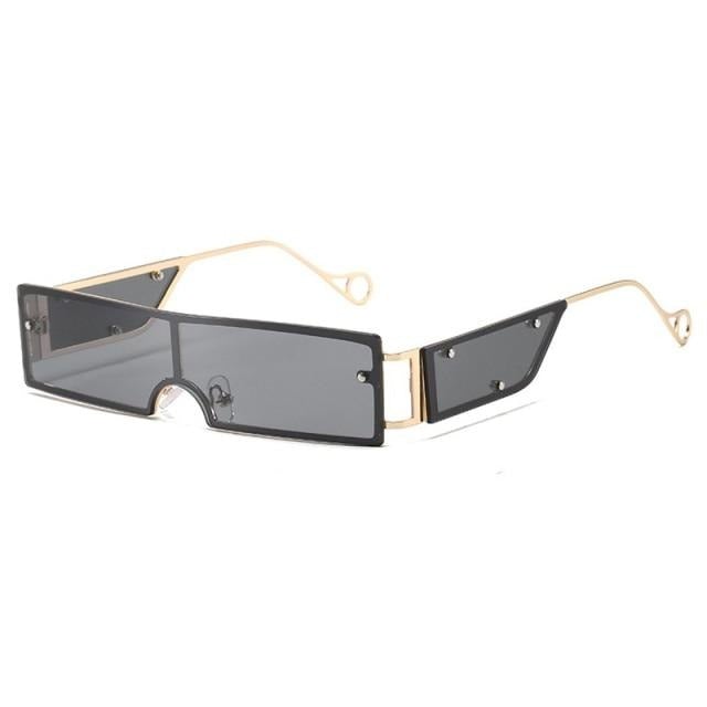 Vintage Alloy Gradient Hip Hop Shade Retro Sunglass