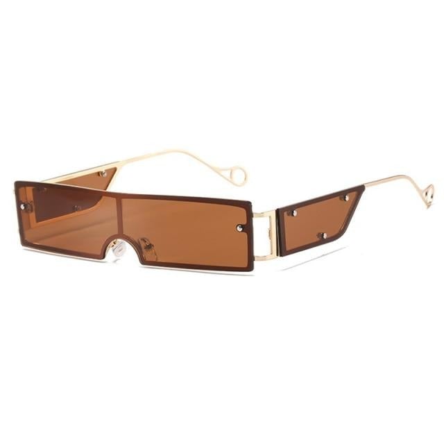 Vintage Alloy Gradient Hip Hop Shade Retro Sunglass