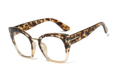Spectacle Frame Oversized Cat Eye Sunglasses