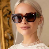 Leopard Cat Eye Sunglasses