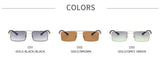 Small Gradient Square Sunglasses