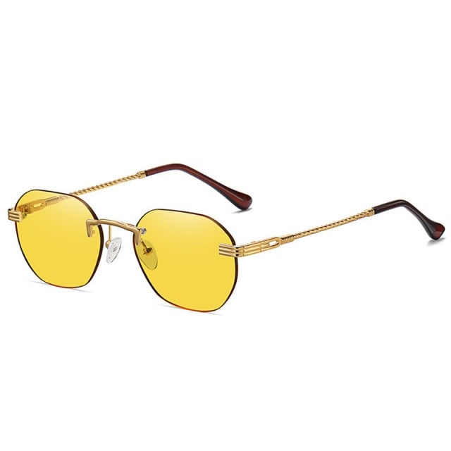 Rimless Retro Frameless Sunglasses