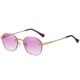 Rimless Retro Frameless Sunglasses