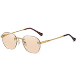 Rimless Retro Frameless Sunglasses
