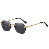 Rimless Retro Frameless Sunglasses