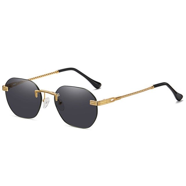 Rimless Retro Frameless Sunglasses