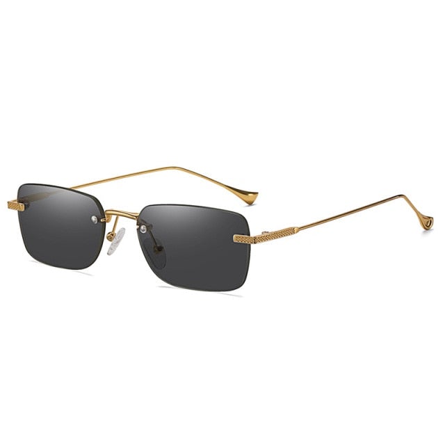Rimless Retro Frameless Sunglasses