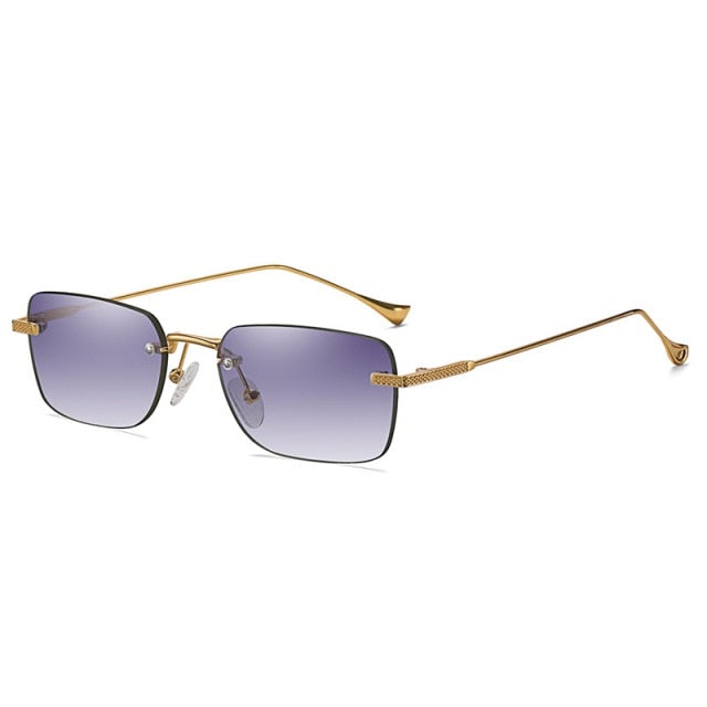Rimless Retro Frameless Sunglasses