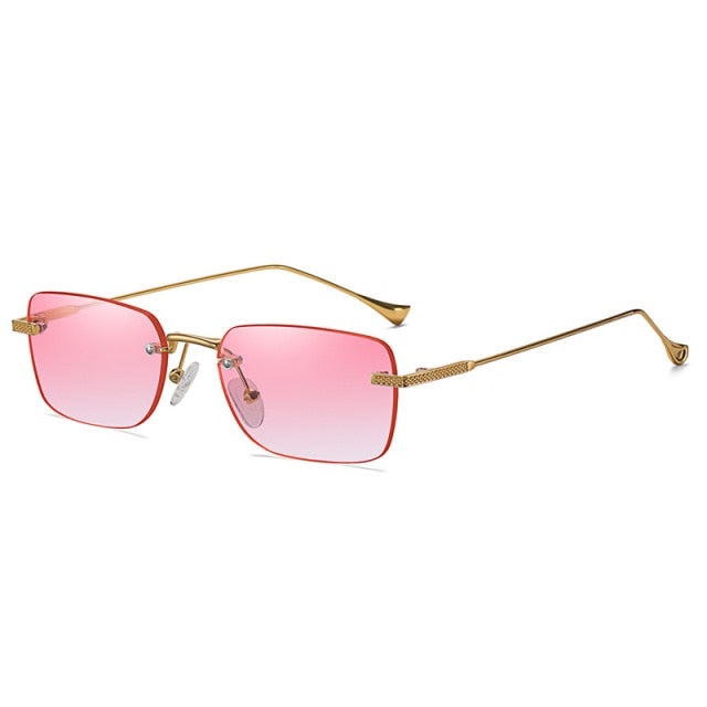 Rimless Retro Frameless Sunglasses