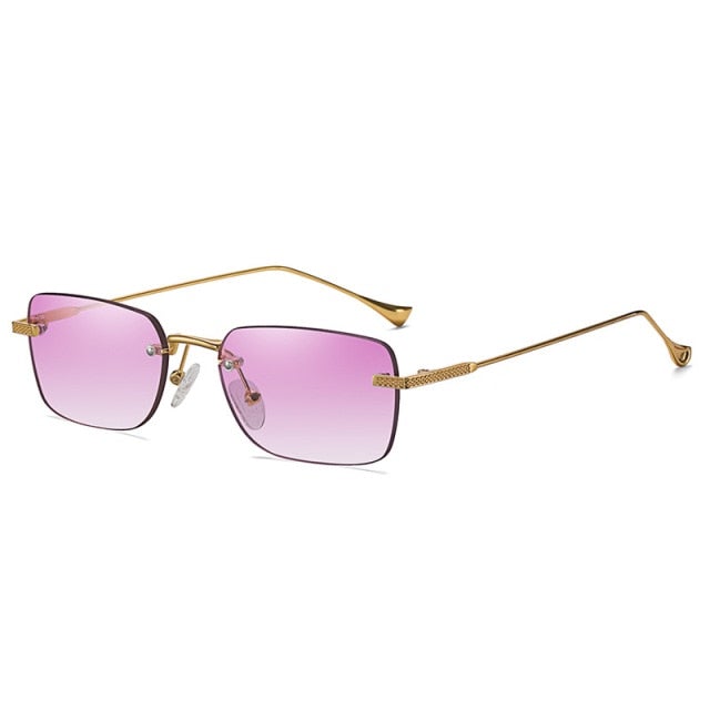 Rimless Retro Frameless Sunglasses
