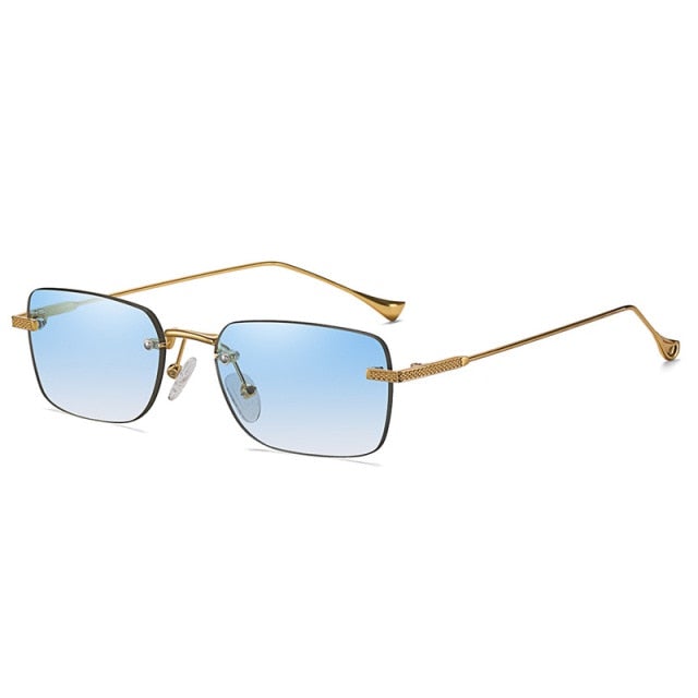 Rimless Retro Frameless Sunglasses