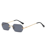Rimless Retro Frameless Sunglasses