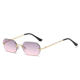 Rimless Retro Frameless Sunglasses