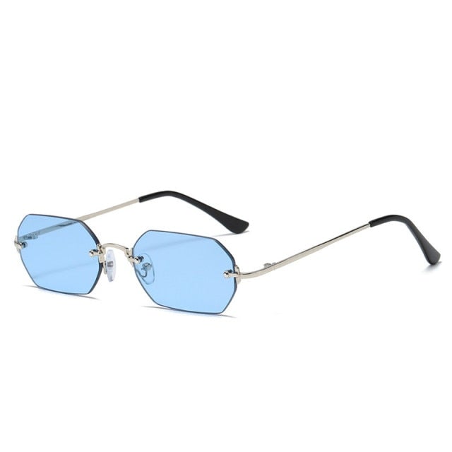 Rimless Retro Frameless Sunglasses