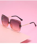 Oversized Tortoiseshell Square Sunglasses