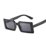 Travel Small Rectangle Retro Sunglasses