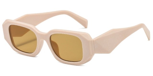 Small Polygon Frame Retro Sunglasses