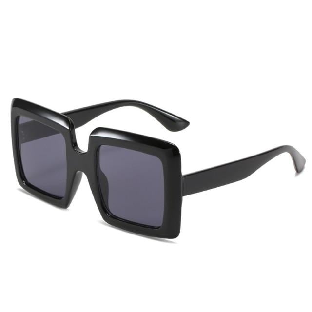 Oversizie Thick Lens Square Sunglasses