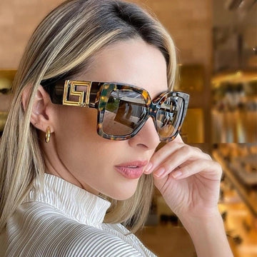 Vintage Oversized Gradient Cat eye Sunglasses