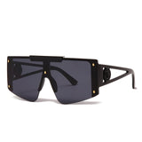 Big Frame Connected Visor Sunglasses