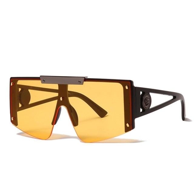 Big Frame Connected Visor Sunglasses
