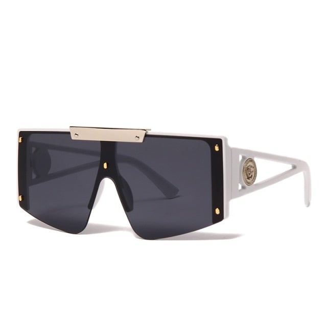 Big Frame Connected Visor Sunglasses