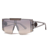 Big Frame Connected Visor Sunglasses