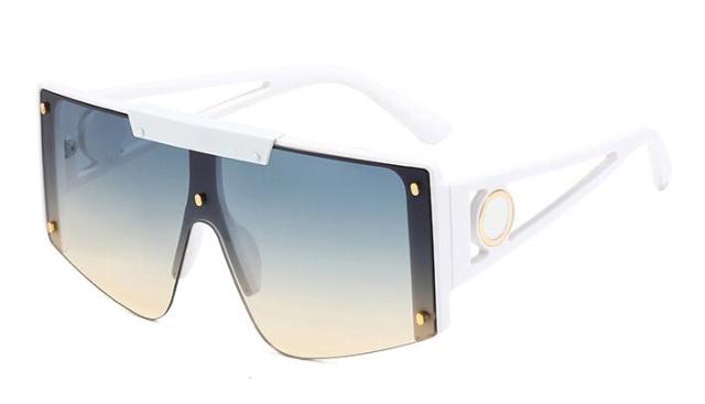 Oversized Brown Square Sunglasses