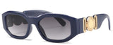 Vintage Gradient Square Sunglass