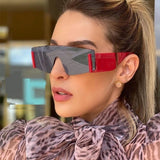 Big RimlessSquare Sunglasses