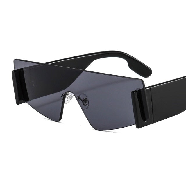 Big RimlessSquare Sunglasses