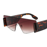 Big RimlessSquare Sunglasses