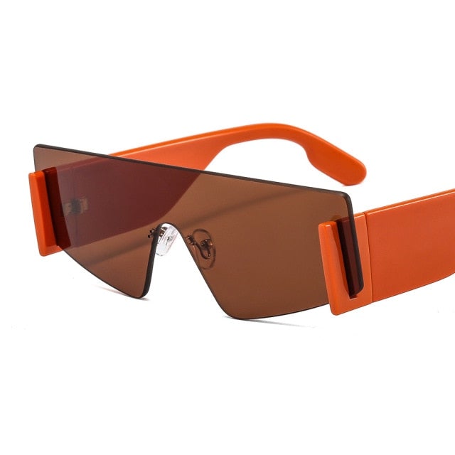 Big RimlessSquare Sunglasses