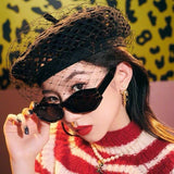 Small Irregular Retro Sunglasses