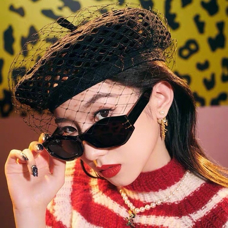 Small Irregular Retro Sunglasses