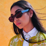 Small Irregular Retro Sunglasses