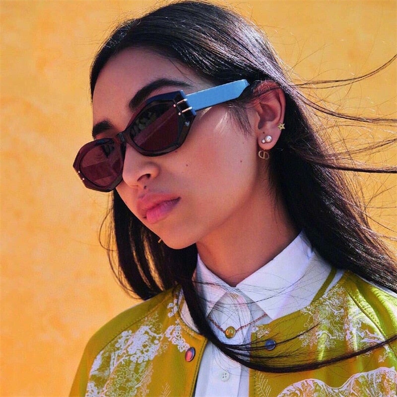 Small Irregular Retro Sunglasses