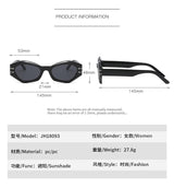 Small Irregular Retro Sunglasses