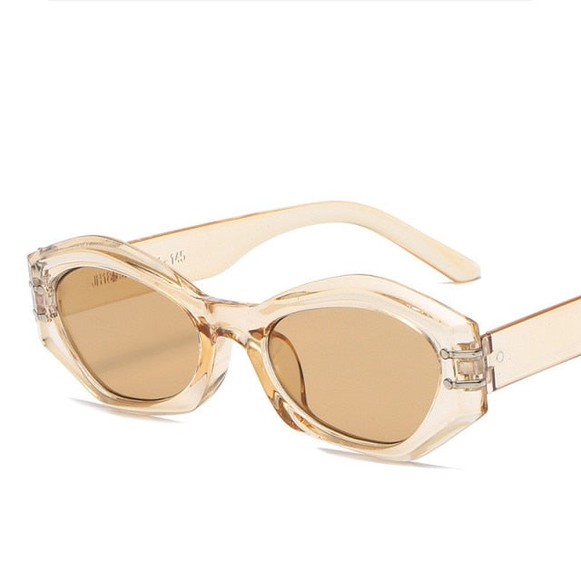 Small Irregular Retro Sunglasses